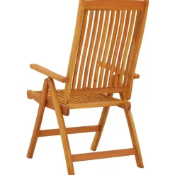 vidaXL - Tuinstoel - Bruin - Eucalyptushout - 2 stuks - Inklapbaar Hot