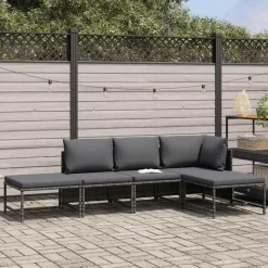 vidaXL - Tuinstoel - Grijs - Stof Sale