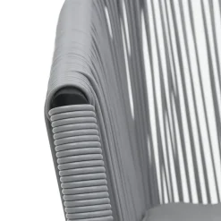 vidaXL - Tuinstoelen - Grijs - Polyetheen - 2 stuks Hot