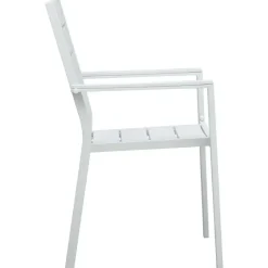 vidaXL - Tuinstoelen - Wit - Hout - 4 stuks Hot