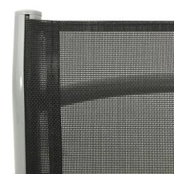 vidaXL - Tuinstoelen - Zilverkleurig - Aluminium - 2 stuks - Verstelbaar Outlet