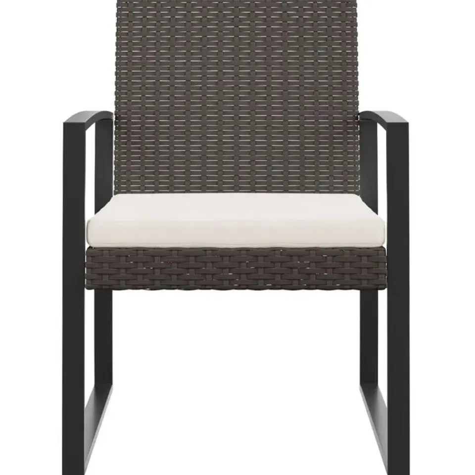 vidaXL - Tuinstoelen - Zwart - Polypropyleen - 2 stuks Hot