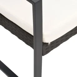 vidaXL - Tuinstoelen - Zwart - Polypropyleen - 2 stuks Hot