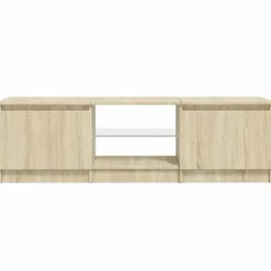 vidaXL - Tv-kast - Bruin - Bewerkt hout - 140 x 40 x 36 cm Online