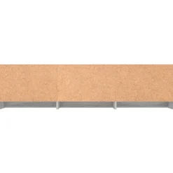 vidaXL - Tv-kast - Grijs - Bewerkt hout Clearance
