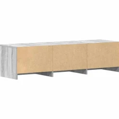 vidaXL - Tv-kast - Grijs - Bewerkt hout Clearance