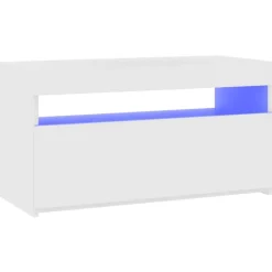 vidaXL - Tv-kast - Wit - Bewerkt hout Clearance