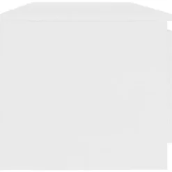 vidaXL - Tv-meubel - Wit - Bewerkt hout New