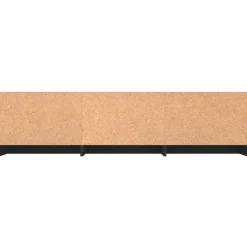 vidaXL - Tv-meubel - Zwart - Bewerkt hout Online