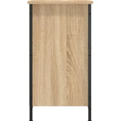 vidaXL - TV-meubel met 2 deuren 2 vakken - Sonoma eiken - Hout - 100x35x65 cm Clearance