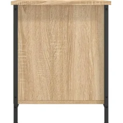vidaXL - TV-meubel met 2 deuren 2 vakken - Sonoma eiken - Hout - 100x40x50 cm Clearance