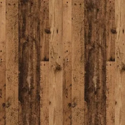 vidaXL - TV-meubel met 2 deuren en 2 vakken - Oud hout - 102x35x50 cm New