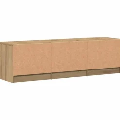 vidaXL - TV-meubel met 1 lade en 2 deuren - Artisanaal eiken - 140x35x40 cm New