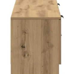 vidaXL - TV-meubel met 1 lade en 2 deuren - Artisanaal eiken - 140x35x40 cm New