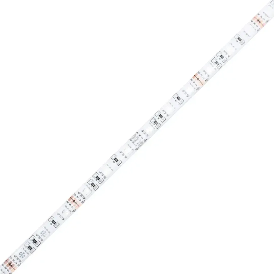 vidaXL - TV-meubel met LED-verlichting - Gerookt eiken - Hout - 120x35x40 cm Hot