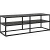 vidaXL - Tv-meubel met zwart marmerglas - Zwart - Glas - 120 x 40 x 40 cm Sale