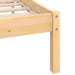 vidaXL - Tweepersoonbed - Naturel - Massief grenenhout - 180x200 cm Best