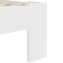 vidaXL - Tweepersoonbed met lattenbodem - Wit - Massief grenenhout - 160x200 cm Best