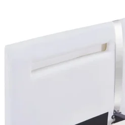 vidaXL - Tweepersoonbed met LED - Wit - Kunstleer - 180x200 cm Hot