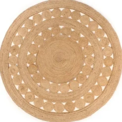 vidaXL - Vloerkleed - Beige - Jute - 240 cm Outlet