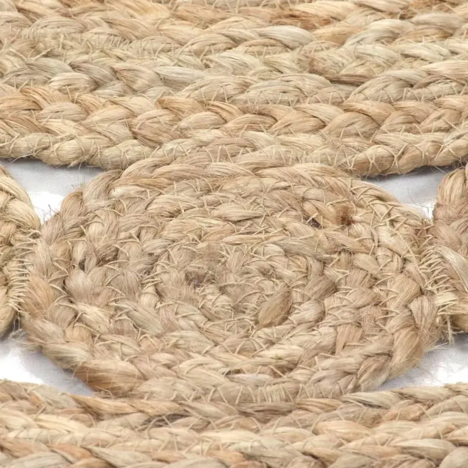 vidaXL - Vloerkleed - Beige - Jute - 240 cm Outlet