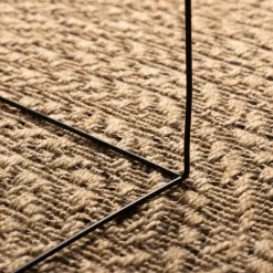 vidaXL - Vloerkleed - Bruin - Polypropyleen - Ø 120 cm Discount