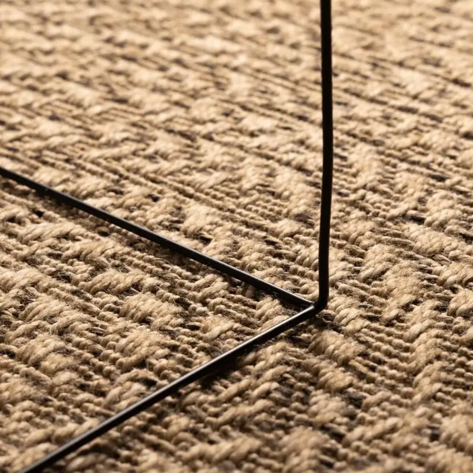 vidaXL - Vloerkleed - Bruin - Polypropyleen - Ø 120 cm Discount