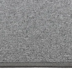 vidaXL - Vloerkleed - Grijs - Polypropyleen - 80 x 400 cm