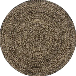 vidaXL - Vloerkleed - Zwart - Jute Online