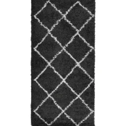 vidaXL - Vloerkleed - Zwart en crème - 100 x 200 cm Best