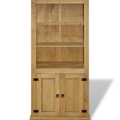 vidaXL - Wandkast - Bruin - Grenenhout Best