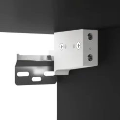 vidaXL - Wandkast - Zwart - Bewerkt hout Best