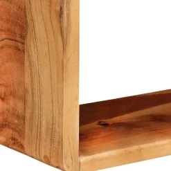 vidaXL - Wandkubus - Bruin - Hout New