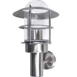 vidaXL - Wandlamp - Zilver - Roestvrij staal Clearance