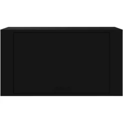 vidaXL - Wandschoenenkast - Zwart - Bewerkt hout Hot