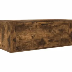 vidaXL - Wandschoenenkast - Bruin - Bewerkt hout Best