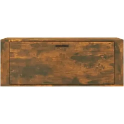 vidaXL - Wandschoenenkast - Bruin - Bewerkt hout Best