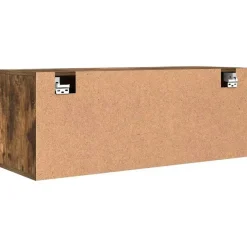 vidaXL - Wandschoenenkast - Bruin - Bewerkt hout Best