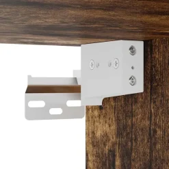 vidaXL - Wandschoenenkast - Bruin - Bewerkt hout Best