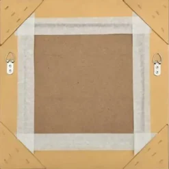 vidaXL - Wandspiegel - Goud - Hout - 40 x 40 cm Discount