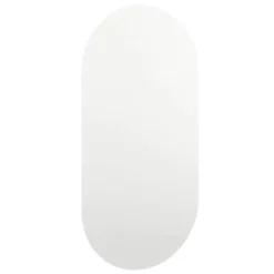 vidaXL - Wandspiegel - Wit - Glas - 80 x 40 cm Clearance