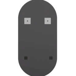 vidaXL - Wandspiegel - Wit - Glas - 80 x 40 cm Clearance