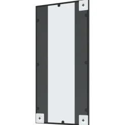 vidaXL - Wandspiegel - Zwart - IJzer - 40 x 80 cm Online