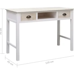 vidaXL - Wandtafel - Bruin - Hout Best