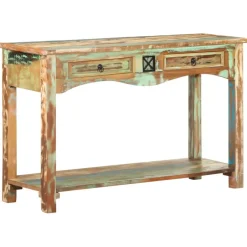 vidaXL - Wandtafel - Multikleur - Hout Sale