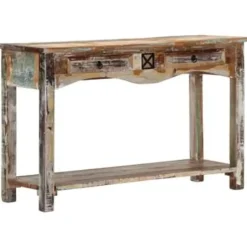 vidaXL - Wandtafel - Multikleur - Hout Sale