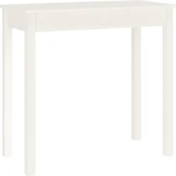 vidaXL - Wandtafel - Wit - Massief grenenhout - 80x40x75 cm Best