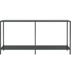 vidaXL - Wandtafel - Zwart - Glas