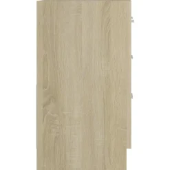 vidaXL - Wastafelkast - Bruin - Bewerkt hout Outlet