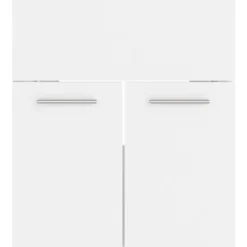 vidaXL - Wastafelkast - Wit - Bewerkt hout - 41 x 38.5 x 46 cm Hot